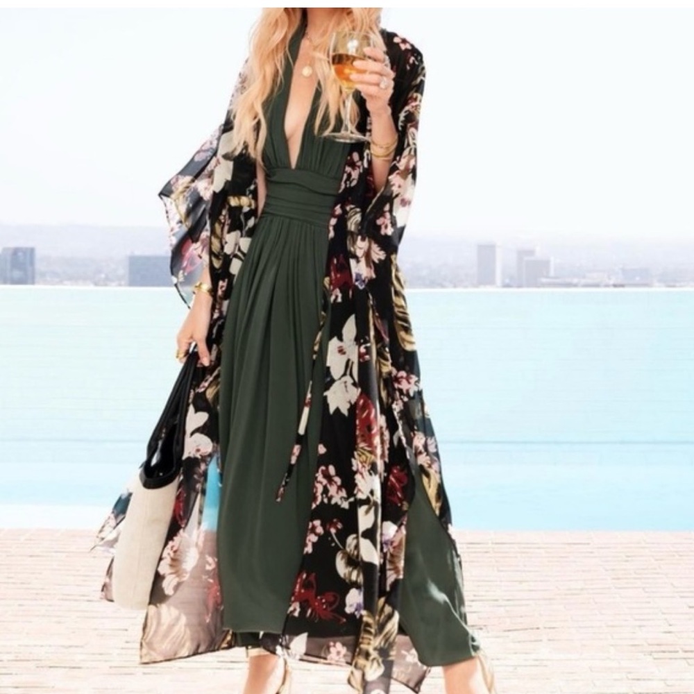 Walter Baker Tulum Floral Kaftan - Picture 3 of 9